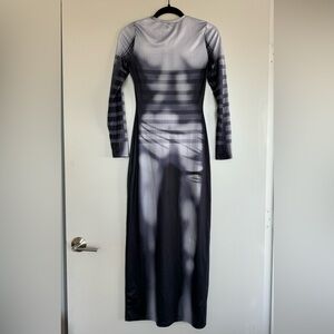 Body Morph Ribbed Maxi Dress